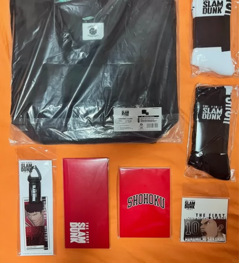 灌篮高手上海大悦城线下快闪 现货 黑色字母...