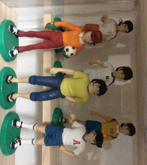 正版 散货 足球小将 五人组到教练一个室内...