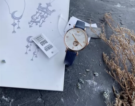 专柜官网阿玛尼机械女表AR 60020 经...