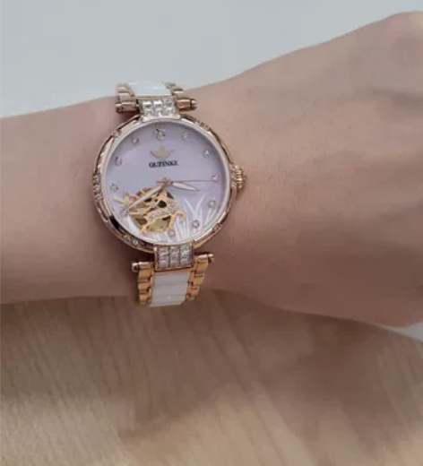 全新欧品客女士机械手表 低价出 欧品客旗舰...
