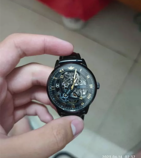 【年终盛典】瑞士欧品客正品手表男士全自动机...