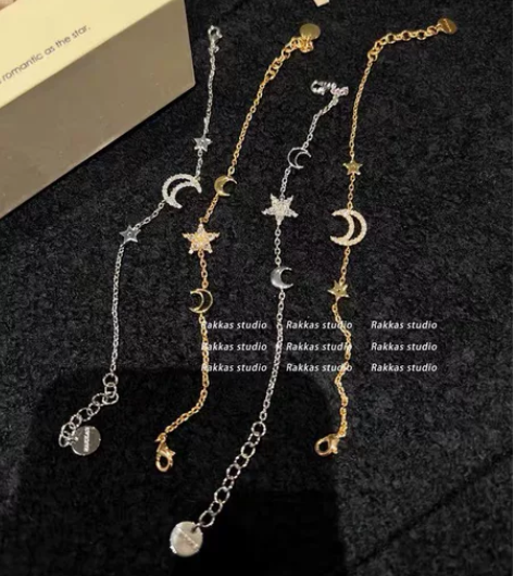 Rakkas｜小众原创设计感轻奢施华水晶黄...