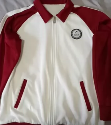 珠海一附校服外套 还有2件短袖（旧）1条长...