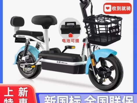 飞鸽电动车新国标48伏轻便代步车男女士电动...