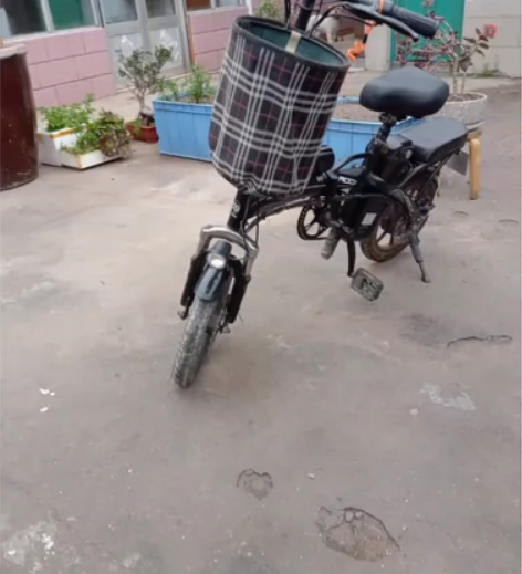 正步折叠电动自行车一辆,2020年11月购...
