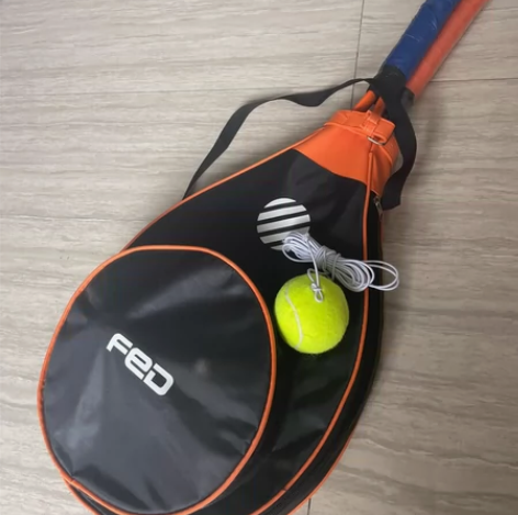 fed费尔顿网球训练器双人拍套装 一球全新...