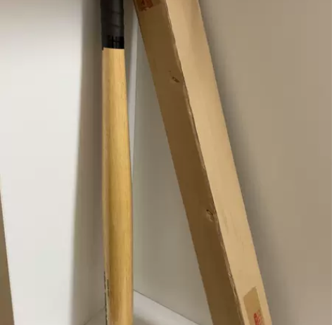 超硬棒球棒防身武器防卫实心车载棒球棍实木橡...