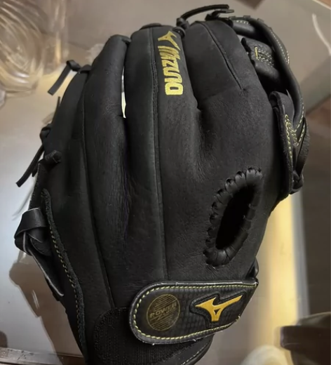 美津侬美式进阶款牛皮棒球手套、井字、12英...