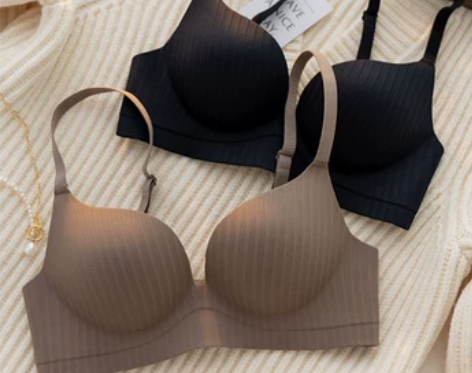 Victoria Baile无痕内衣女小胸...