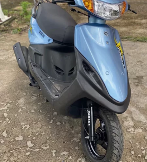 二手摩托车-雅马哈福喜100cc 天蓝色 ...