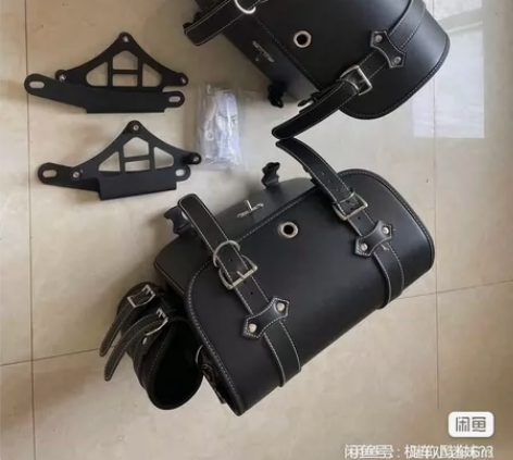 摩托车复古边包闪300s 闪150 金吉拉...