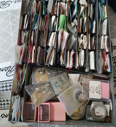 日本古董手表 各式各样表蒙子男女各式各样共...