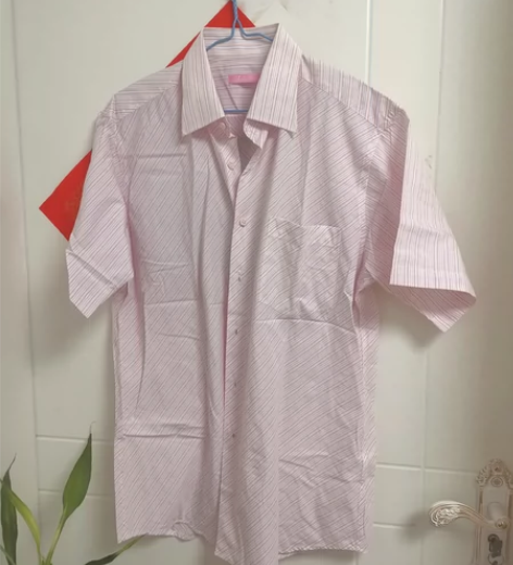 全新 海澜之家 男士短袖衬衫 购于专柜，全...