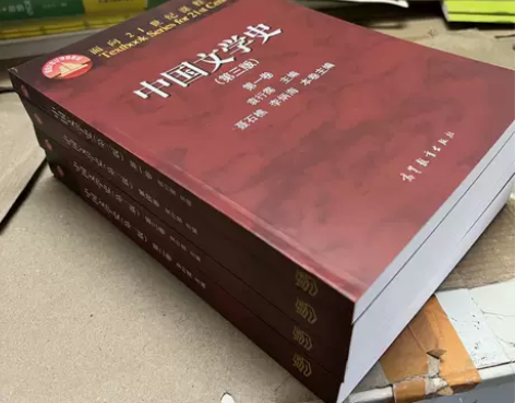 正版二手中国文学史第三版 1234卷  袁...
