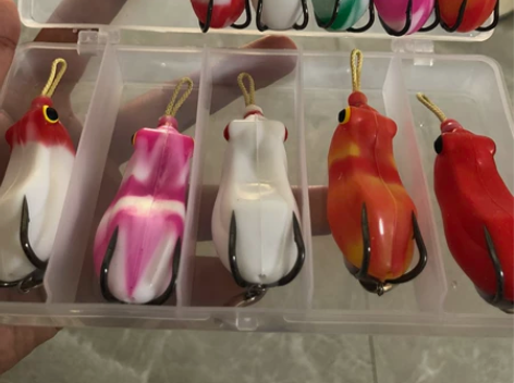 拇指雷蛙小号雷蛙迷你雷蛙4厘米九克雷蛙硅胶...