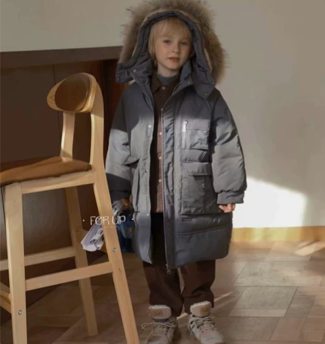 全新带吊牌FOR UP家羽绒服，买大了孩子...