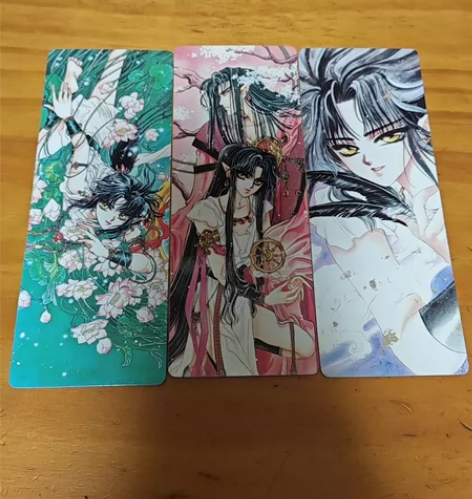 圣传clamp书签，一共3张，24元，不包...