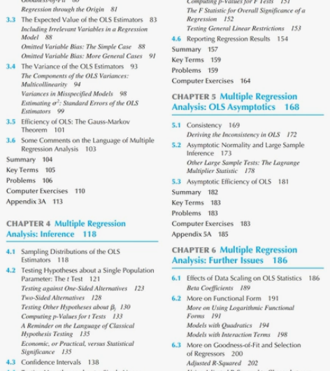 留学辅导 伍得里奇 econometric...