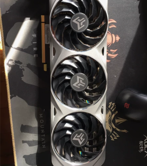 影驰RTX 3060 Ti 8G金属大师台...
