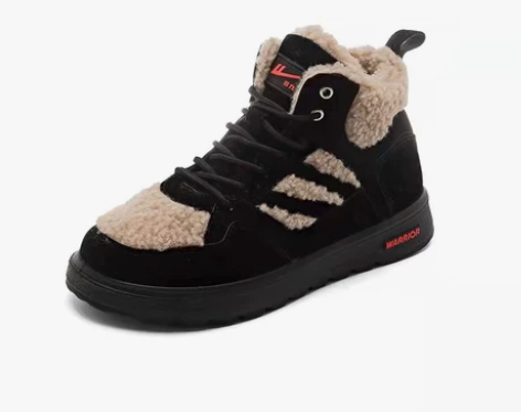 回力雪地靴女款全新棉鞋冬季加绒加厚保暖短筒...