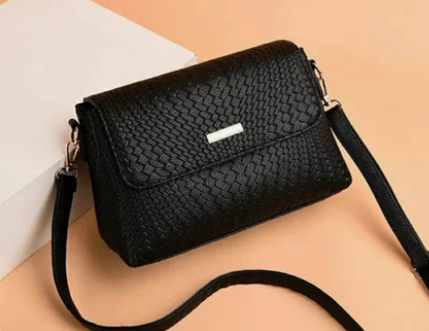 专柜真皮女包2022新款袋鼠韩版单肩斜跨妈...
