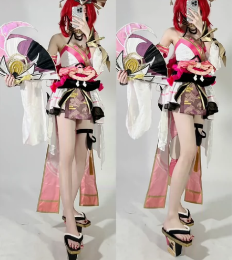 出租  王者不知火舞绯月行cos 70/三...