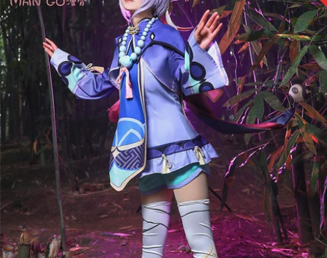 清仓现货原神cos七七cos服冻冻回魂夜动...