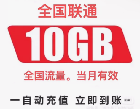 中国联通10G流量包  不限速，当月有效 ...