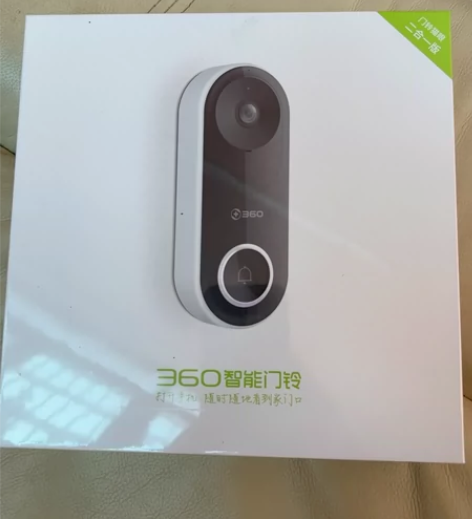 全新未拆封！！！360可视门铃，360智能...