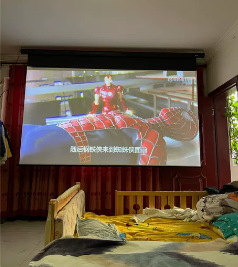 【赔钱低价转让】转卖家用投影仪高清4K无线...