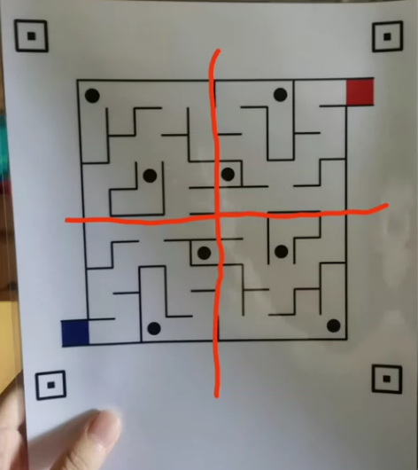 基于open mv的藏宝图识别与路径规划模...