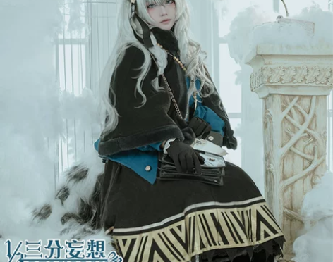 三分妄想明日方舟cos初雪开斯特之霜圣女罗...