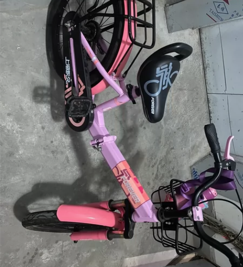 搬家出，永久可折叠的自行车，18寸，6岁1...