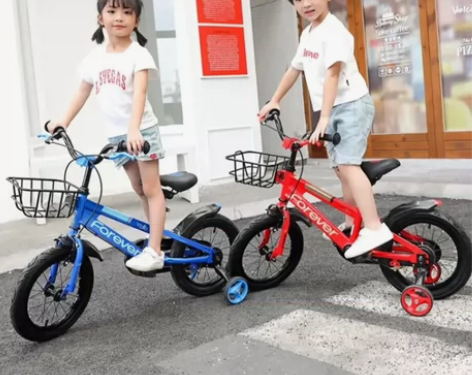 京东直发全新 永久 儿童自行车 14寸红色...