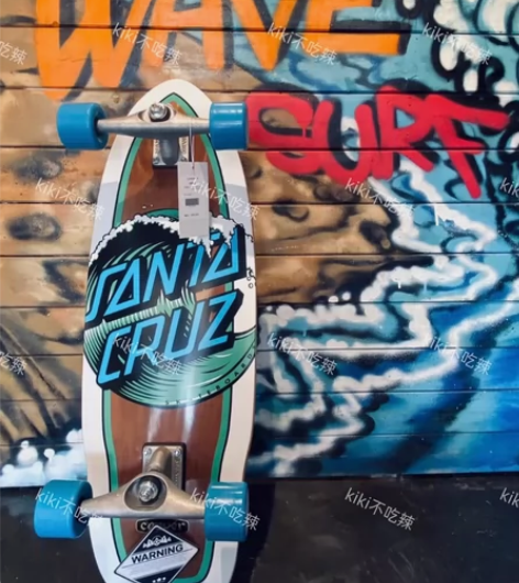 CARVER陆地冲浪板滑板 浪花 绽放 蝴...
