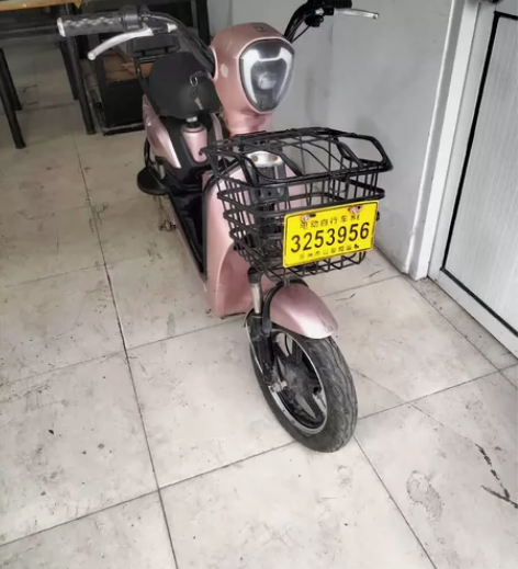 闲置48v20a二手电动车，电瓶刚换了半年...