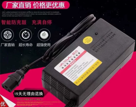 爱玛专用原装正品电动车电瓶车充电器48V1...