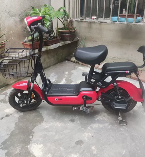 绿源电动车，九成新， 12安48V，才换的...