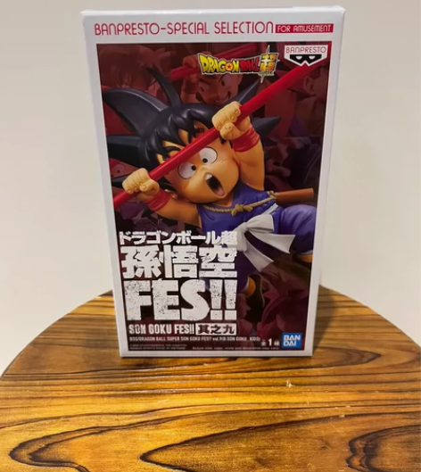 正版万代手办，眼镜厂龙珠红发童年孙悟空 感...