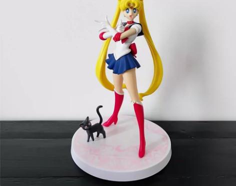 #潮流盲盒手办 正版美少女战士水冰月,手办...