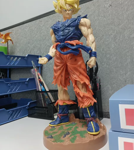 KD初超悟空七龙珠超级赛亚人超大号战损悟空...