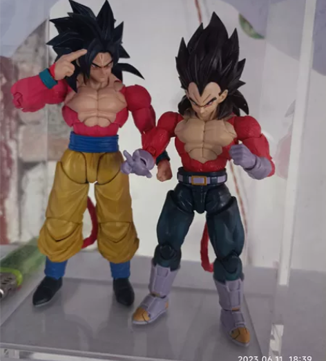 出超级赛亚人四孙悟空 贝吉塔 超级赛亚人4...