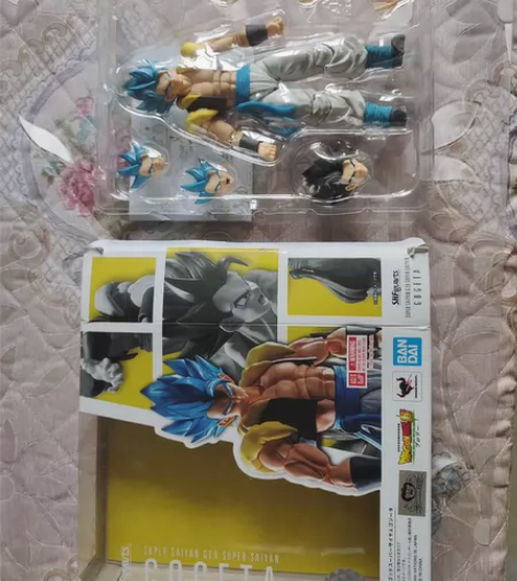 龙珠超布罗利超蓝悟吉塔shf 盒说全 仅拆摆