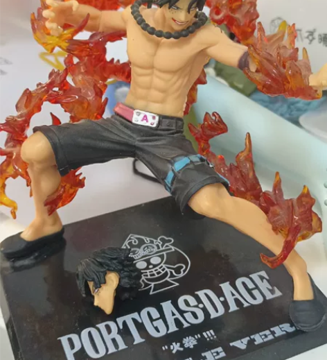 【出】海贼王火拳景品手办全套 品控还行，可...