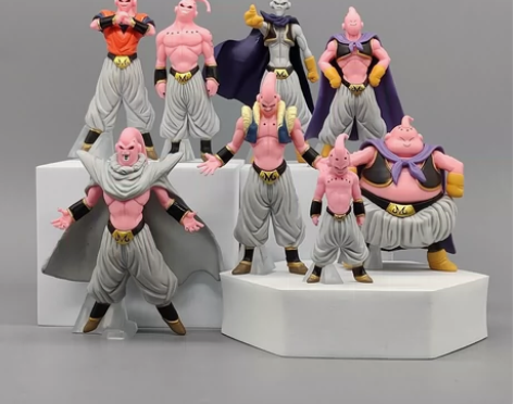 七龙珠魔人布欧动漫周边二次元手办全形态悟空...