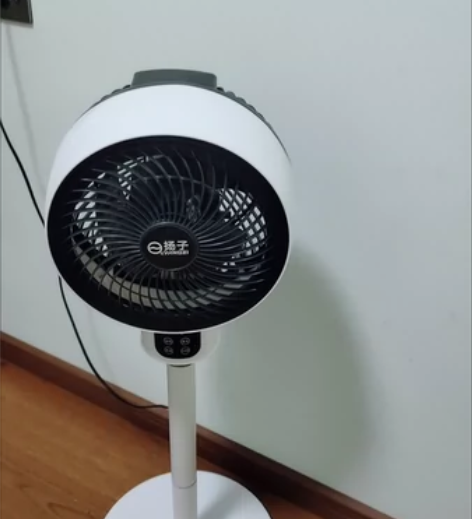 扬子家用静音电风扇立式涡轮风扇落地空气循环...