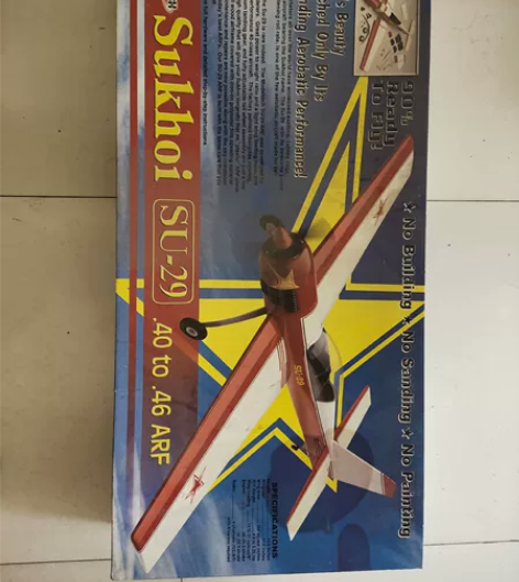 固定翼 航模 su 29 仿真机！OS40...