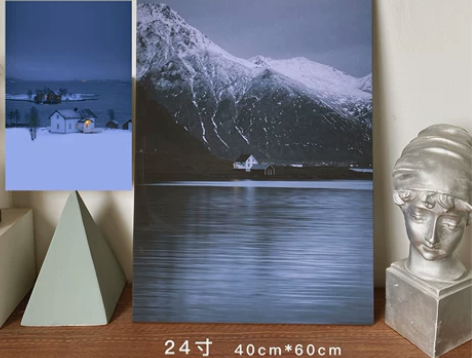 「新增」NanC限量摄影作品无框油画布进口...