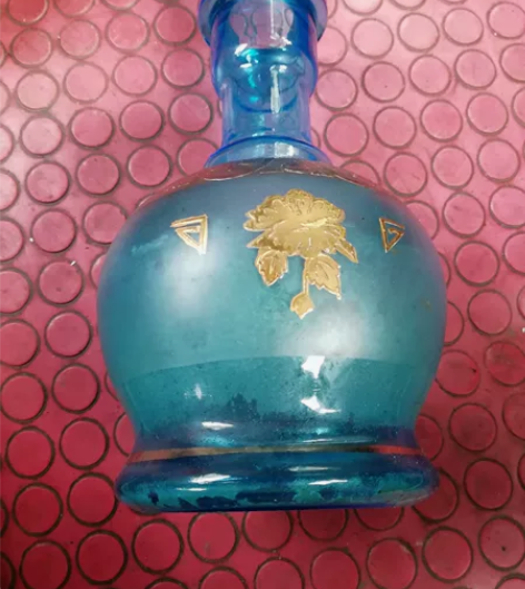 60一70年代镀金镀银玻璃花瓶   全品 ...