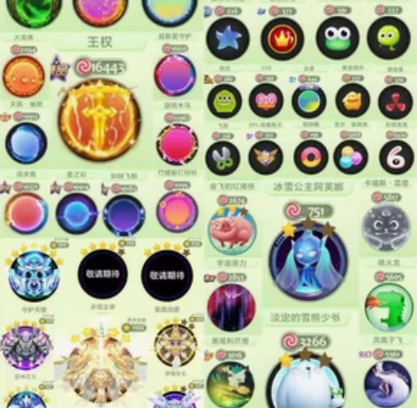 291级 仙4 8屋 164万皮 王权 禁...